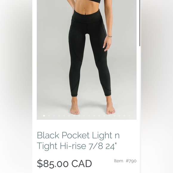 Zyia Light n Tight Leggings - Picture 2 of 2